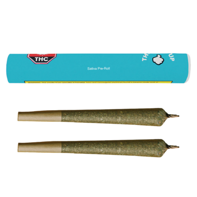 Thumbs Up – Sativa Pre‑Rolls (2x1g) – High‑THC Sativa