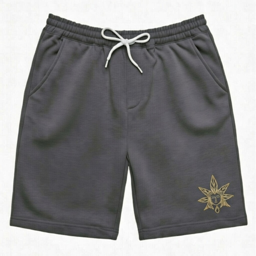 Product image ABC Co - ABC "Gaia" Logo Shorts - Grey, Large 1