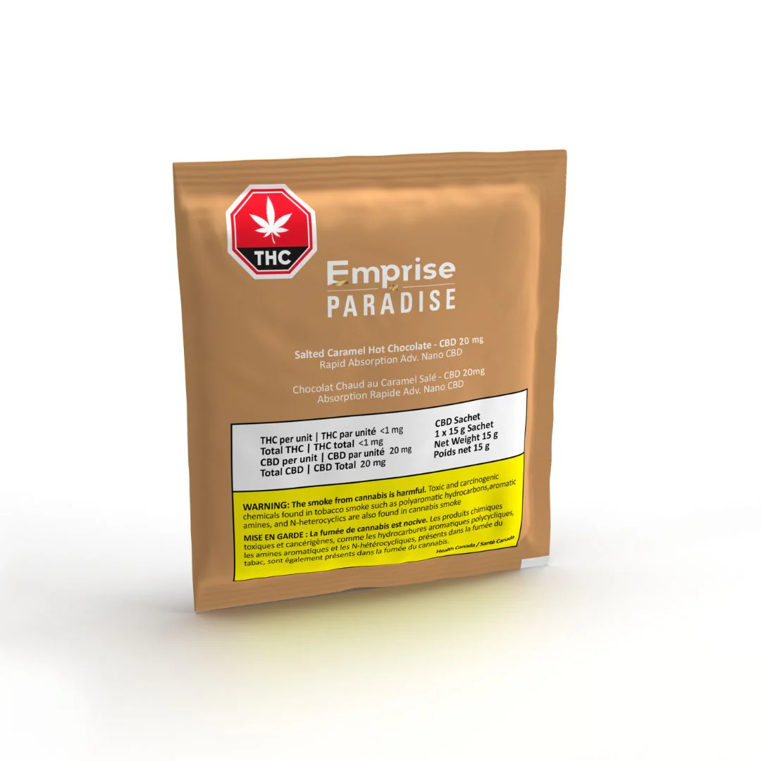 Emprise in Paradise - Salted Caramel Hot Chocolate THC 