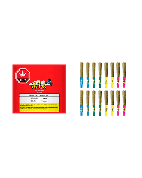 Jays - Jays 4x4 Infused Pre-Roll Variety Pack