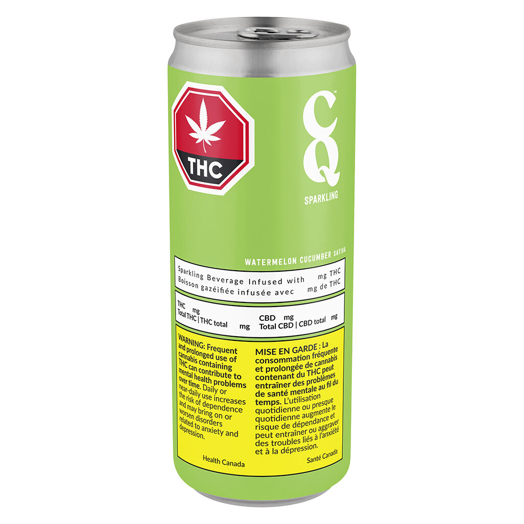 CQ Drinks - Watermelon Cucumber Spritzer Sativa