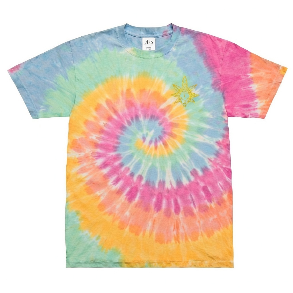 Product image ABC co - Tie Dye Gaia Head T-Shirt - Medium 1