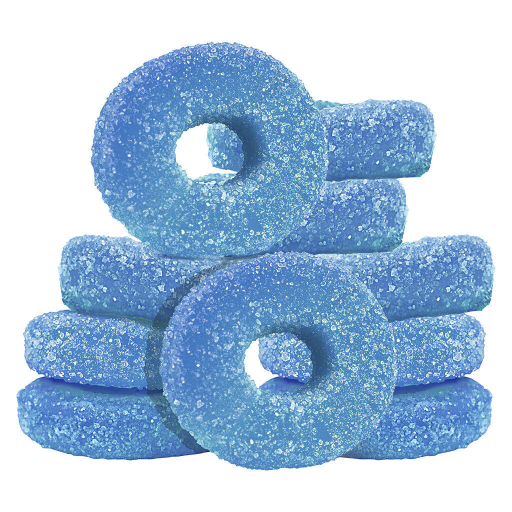 Olli O's - Sour Blue Raspberry - 10x1 Pack